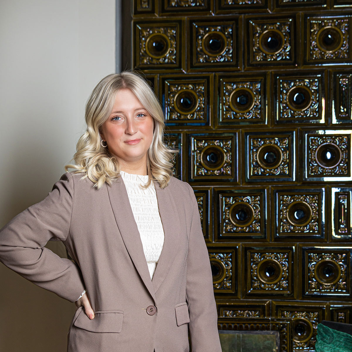 Nathalie Björk, mäklare i Kristianstad